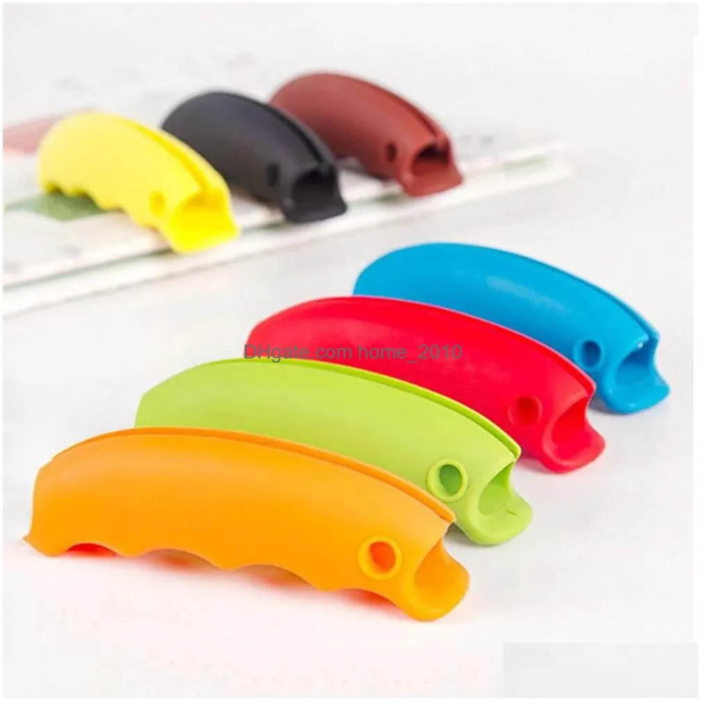 organization silicone portable vegetable equipment labor saving shopping bag with keyhole handle comfortable grip protect hand tools gift for