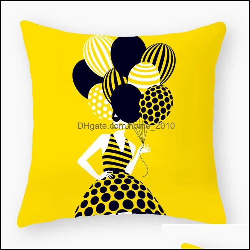 sexy lady printed pillow cases decorative ladies print pillow cover vintage cushion cover sofa chair pillow case