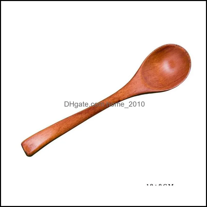 wooden honey spoons 13x3cm wooden spoons tableware small spoon tea coffee milk honey tableware cooking sugar salt small spoons