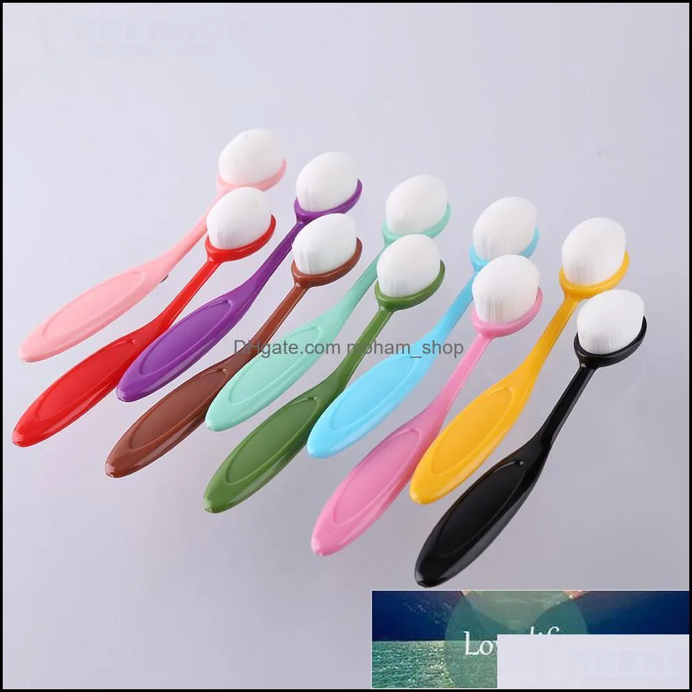 10pcs colorful ink brush smooth blending brushes drawing painting flat brushes kit for diy scrapbooking cards making ink tools