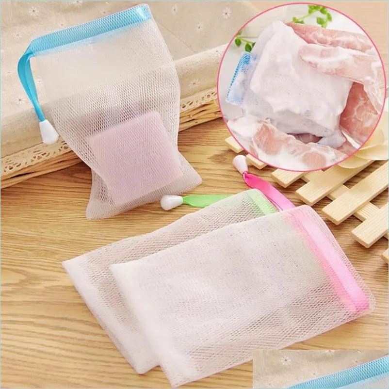  soap special use face washing net cleansing foam net handmade soap bubble net bath milk bubble mesh