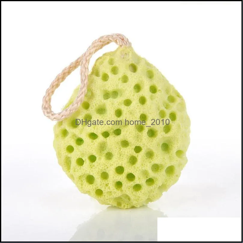 honeycomb shower sponge bath shower ball scrub soft spa body sponges power cleaning tools flower bath ball