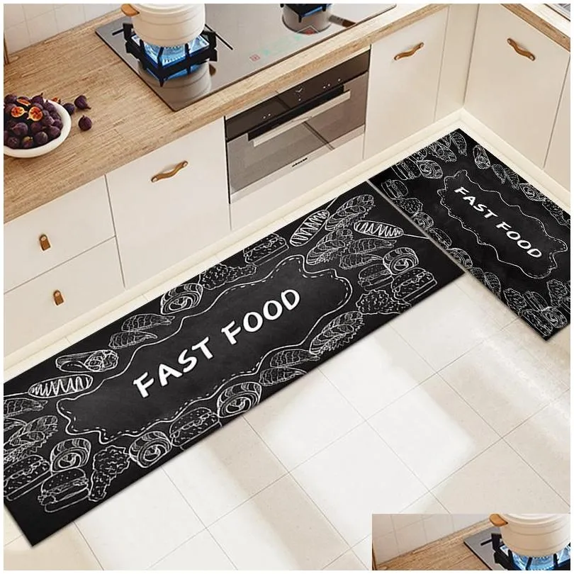 carpets kitchen cartoon mat fashion simple nordic style home floor decoration living room balcony carpet bathroom door nonslip rug