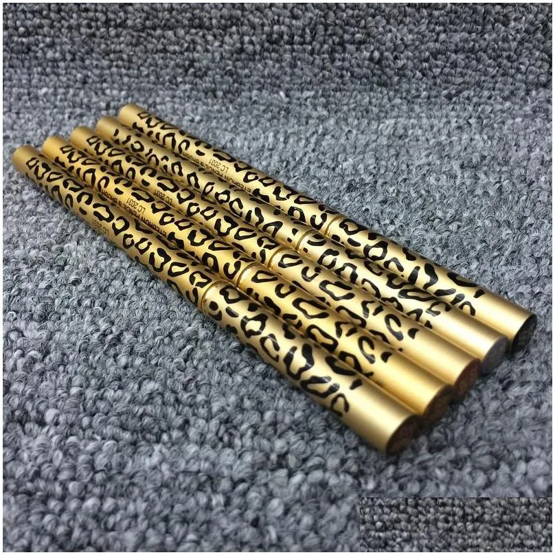  arrivals makeup leopard grain eyebrow pencil waterproof professional makeup eyebrow pencil brush black dhs 