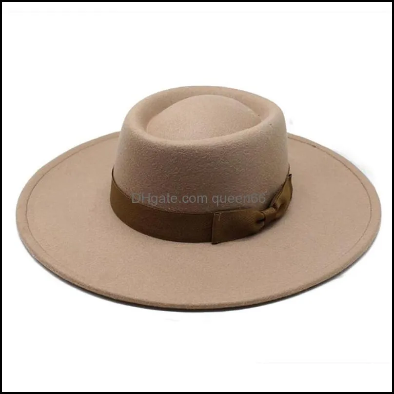 large fedora hat for women men fedoras bulk mens womens felt hats woman man jazz panama top cap female male big wide brim caps wholesale christmas wedding party