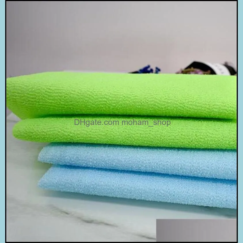 30x100cm saluxscrubbers japanese exfoliating beauty skin bath body wash towel cloth back scrub bathroom accessories 1321 v2
