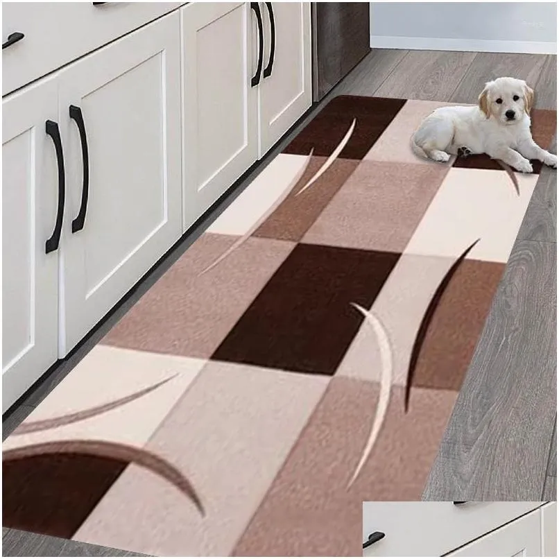 carpets 3d kitchen carpet floor rug mat mats kawaii retro cushioned runner bath modern long traditional washable light flower fabric