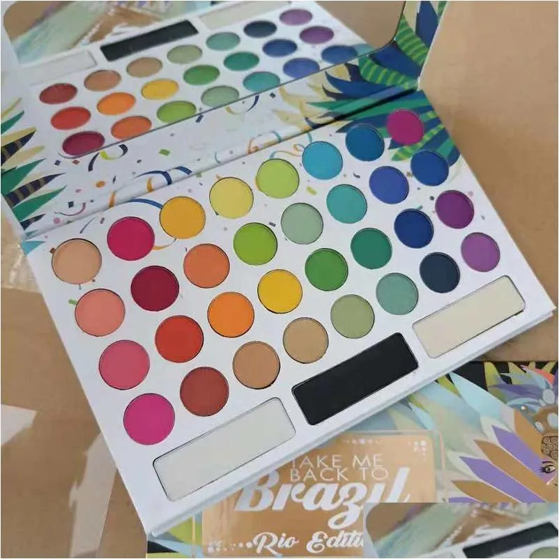 drop 2018 arrival 35 color eye shadow take me back to brazil eyeshadow palette