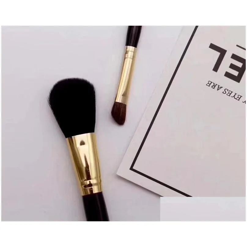 brand 9 pcs makeup brushes set kit travel beauty professional wood handle foundation lips cosmetics brush