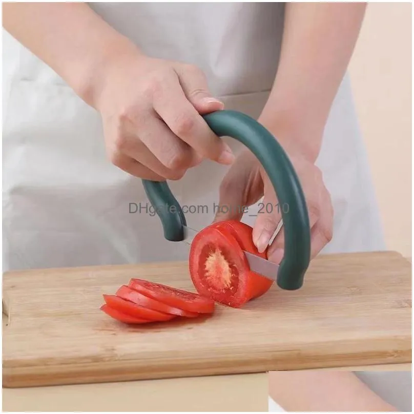 vegetable and fruit slicer handheld salad tool portable creative potato tomato cucumber fruit cutter banana ham kitchen gadgets inventory