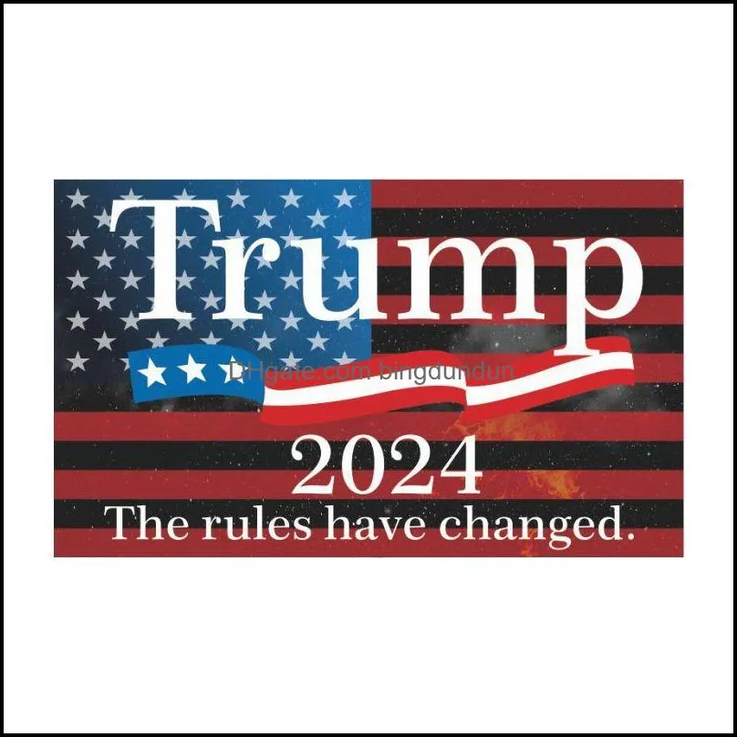 2024 trump biden is not my president 90x150cm us presidential election flag polyester pongee material trump flags banners 19 style 647