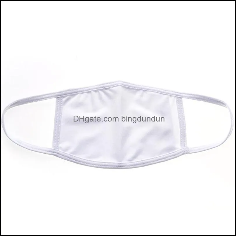 blanks sublimation face mask adults kids with filter pocket can put pm2.5 gasket dust prevention for diy transfer print