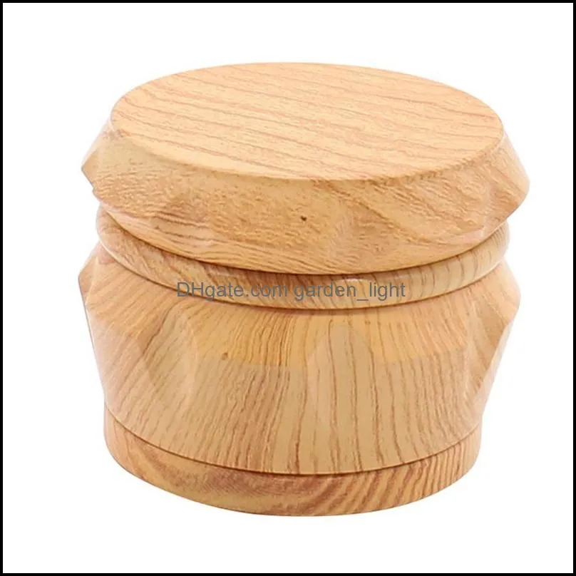 cigarette mill smoking accessorie grinders 4 floors drum type woodiness grinder diameter 40 55 63mm red and brown colors arrival 15kl