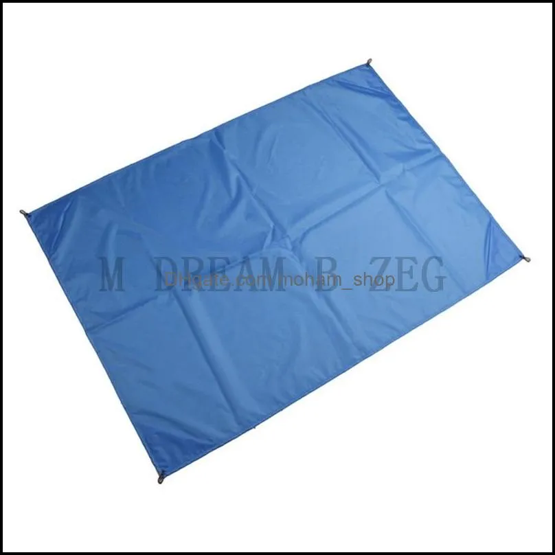 100x140cm waterproof camping mat polyester portable pocket beach mats sand tourist barbecue picnic mat