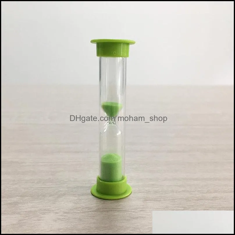 plastic 1 minute hourglass multicolor sandglass sand clock timers creative gifts kids toys hour meter home decoration bh4296 wxm 39 g2