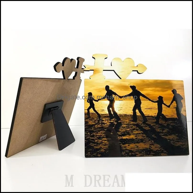 sublimation frames wooden blank thermal transfer diy p o frame for wedding p o valentines day gift