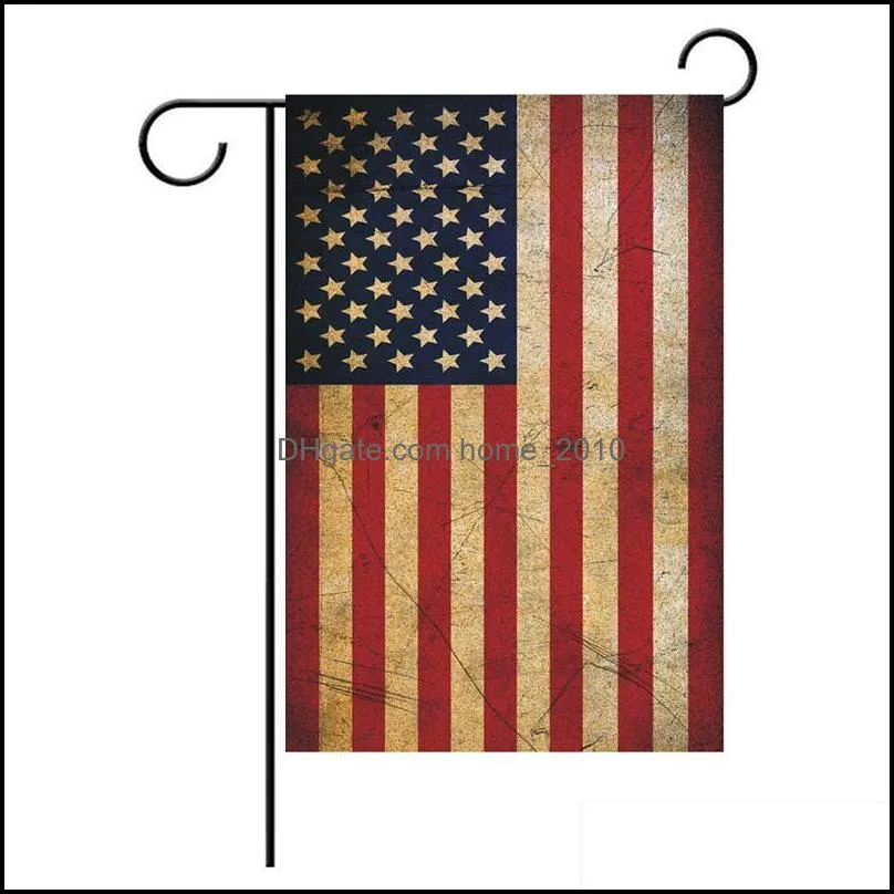 us flags party decoration thin blue line usa flag black white and blue american flag garden flag 30x45cm