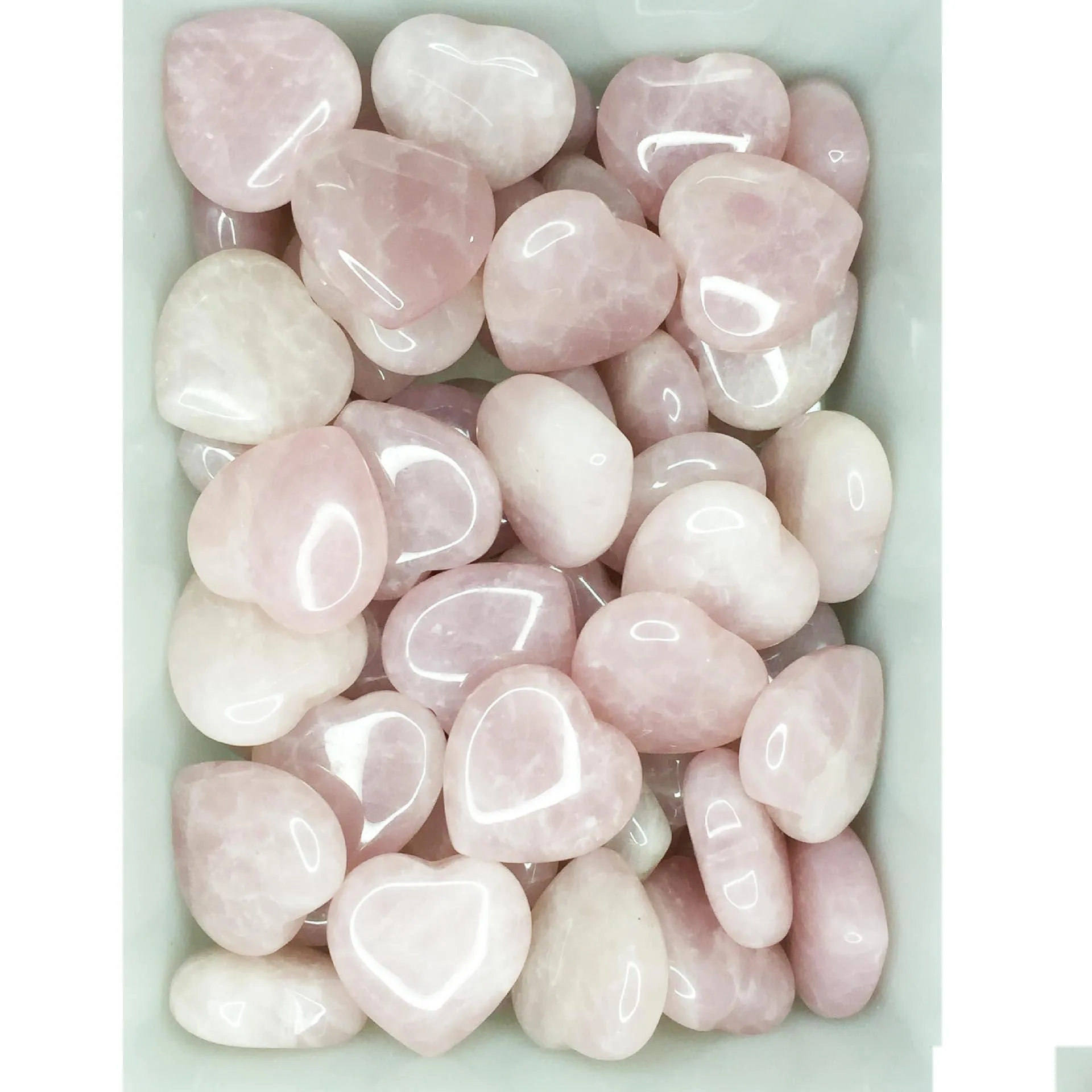 love heart stone turquoise rose quartz natural stone ornaments hand handle pieces diy stones necklace accessories 20mmx6mm