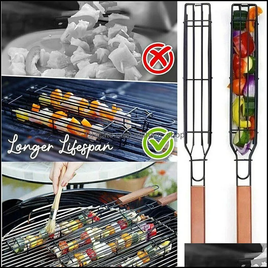 other kitchen tools bbq barbecue net barbecue clip grill baskets