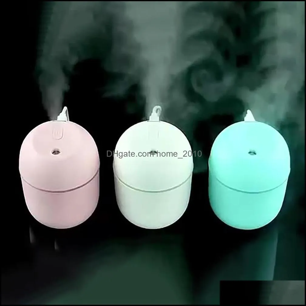 wireless air humidifier diffusers usb portable aroma diffuser 700mah battery rechargeable humidifiers 220ml rrb14522