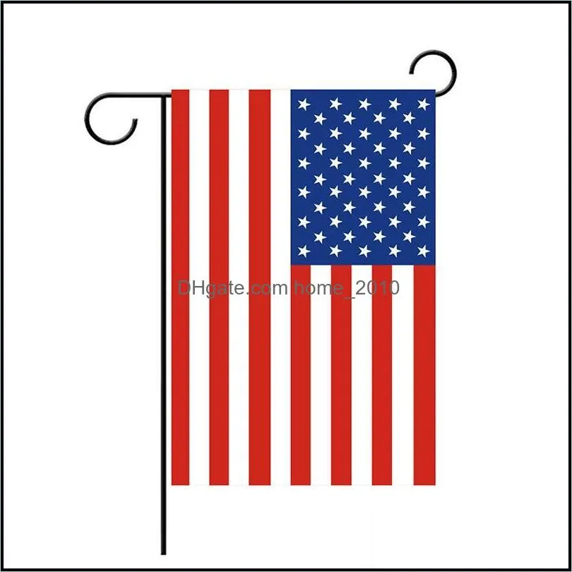 us flags party decoration thin blue line usa flag black white and blue american flag garden flag 30x45cm