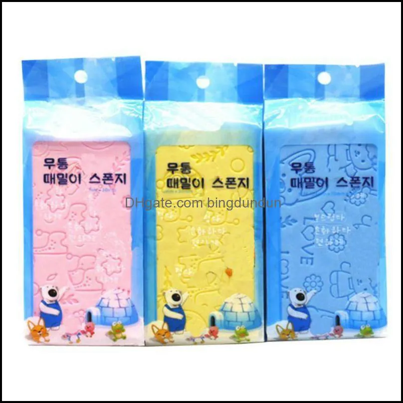 bath sponge lace printed scrub shower baby baths scrubber exfoliating beauty skin care sponges face cleaning