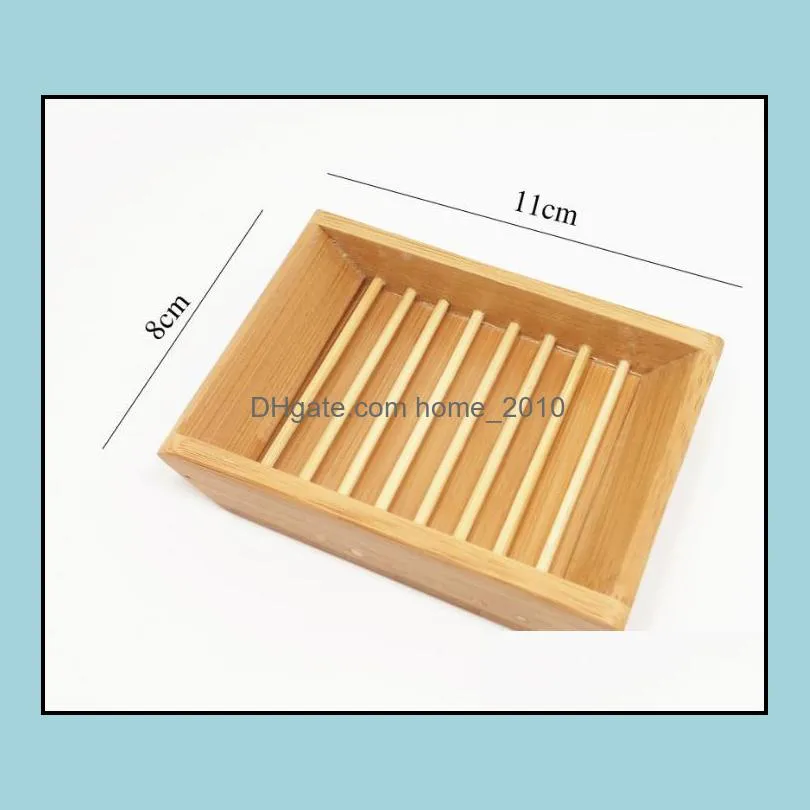 5 styles natural bamboo soap holder creative environmental protection natural bamboo soap dish drying soap holder sn3112