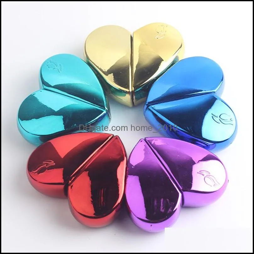  mini heartshaped perfume spray bottle essential oils diffusers portable cosmetic containers atomizer bottles for outdoor travel