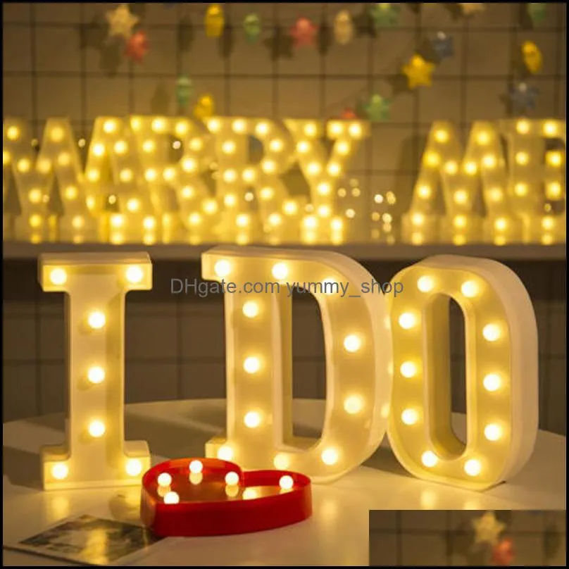 led english letter light birthday scene layout lamp white lights various combinations of letters lamps selling 7 5sl l1
