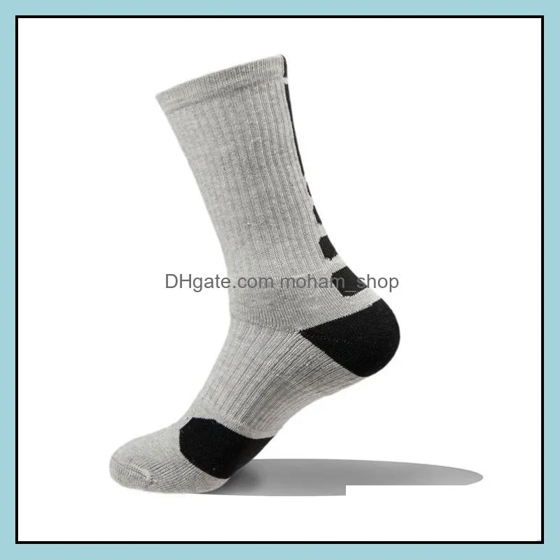 professional basketball sport sock textile terry height 16cm compression thermal sock