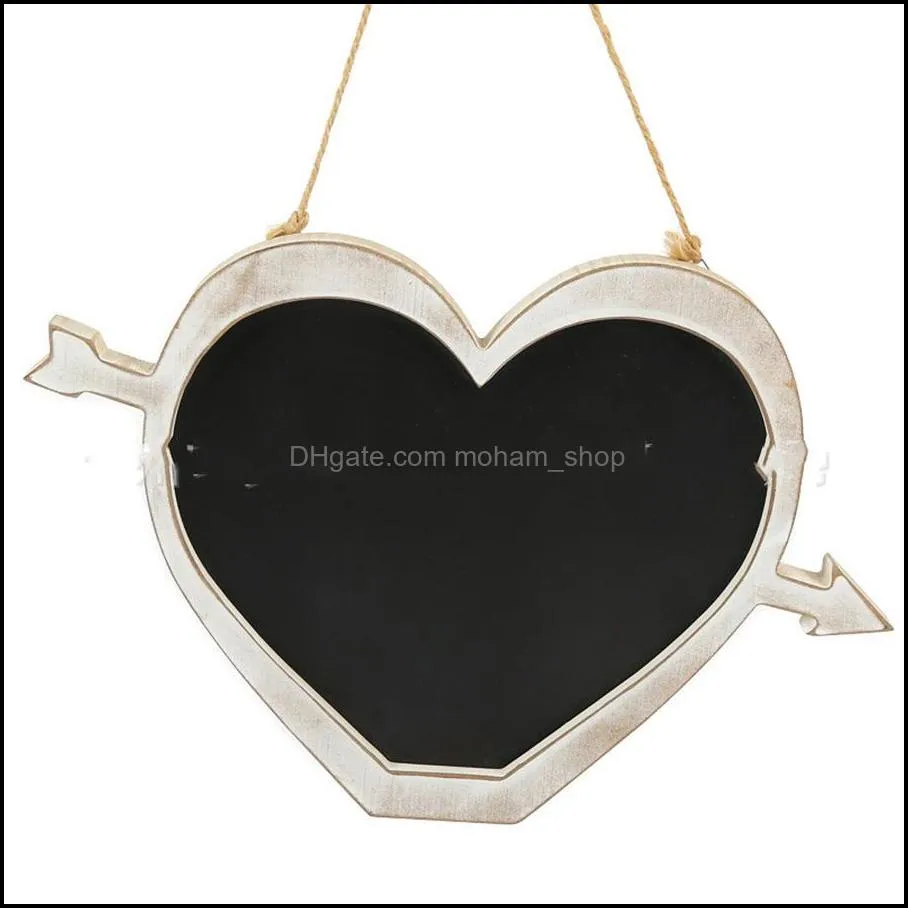 other home decor creative message tips wooden crafts listing home decoration coffee shop love small blackboard hanging pendant