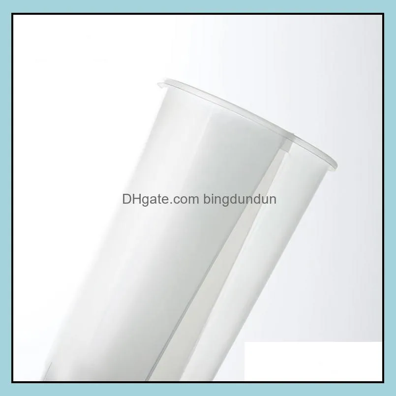700ml disposable plastic cup creative special thickness double grid cold drink juice sharecup couple sharing cups sn4686