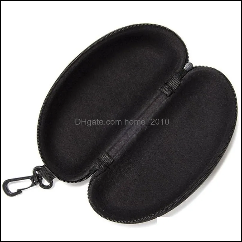 sunglass protection box oxford cloth black color zipped glasses case multi color optional oxford sunglass protection box cloth