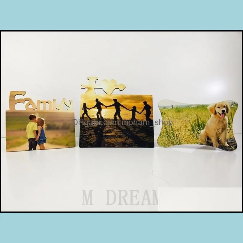 sublimation frames wooden blank thermal transfer diy p o frame for wedding p o valentines day gift