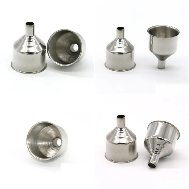 stainless steel funnel for hip flasks flask wine pot oil pot wide mouth funnel small size/big size