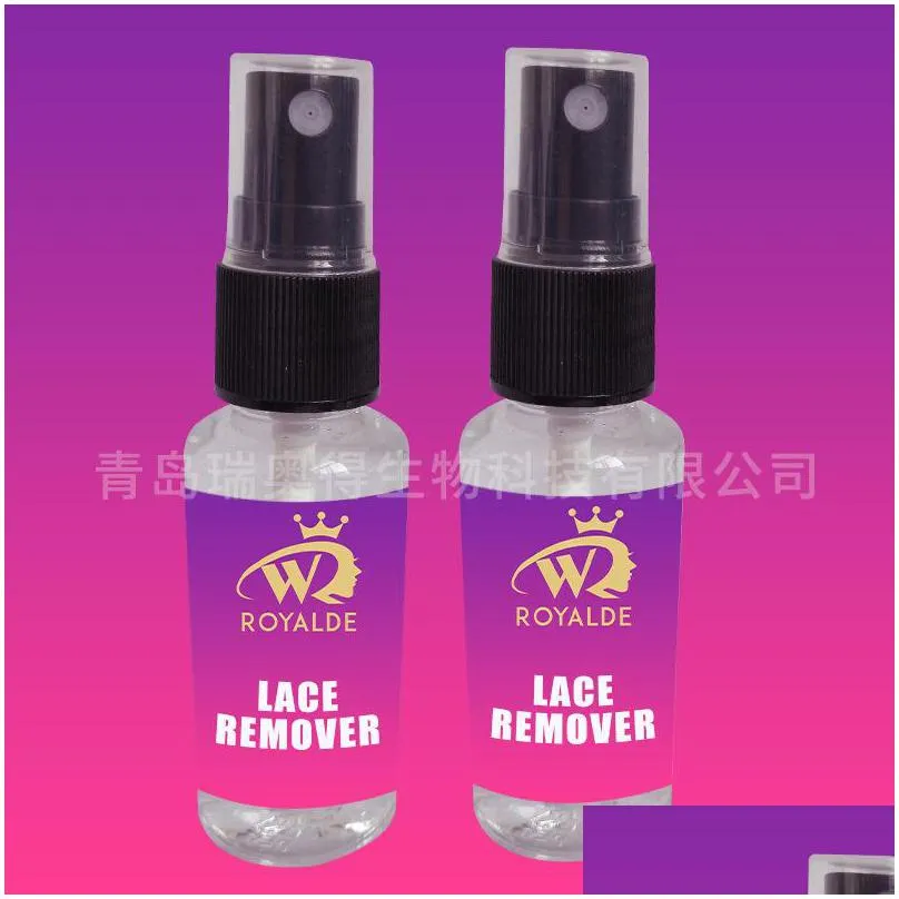 invisible adhesive lace wig glue spray remover 38ml fasting acting gentle on skin bond release