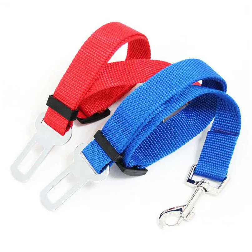 adjustable pet dog safety seat belt nylon pets puppy seat lead leash dog harness vehicle seatbelt pet supplies travel clip