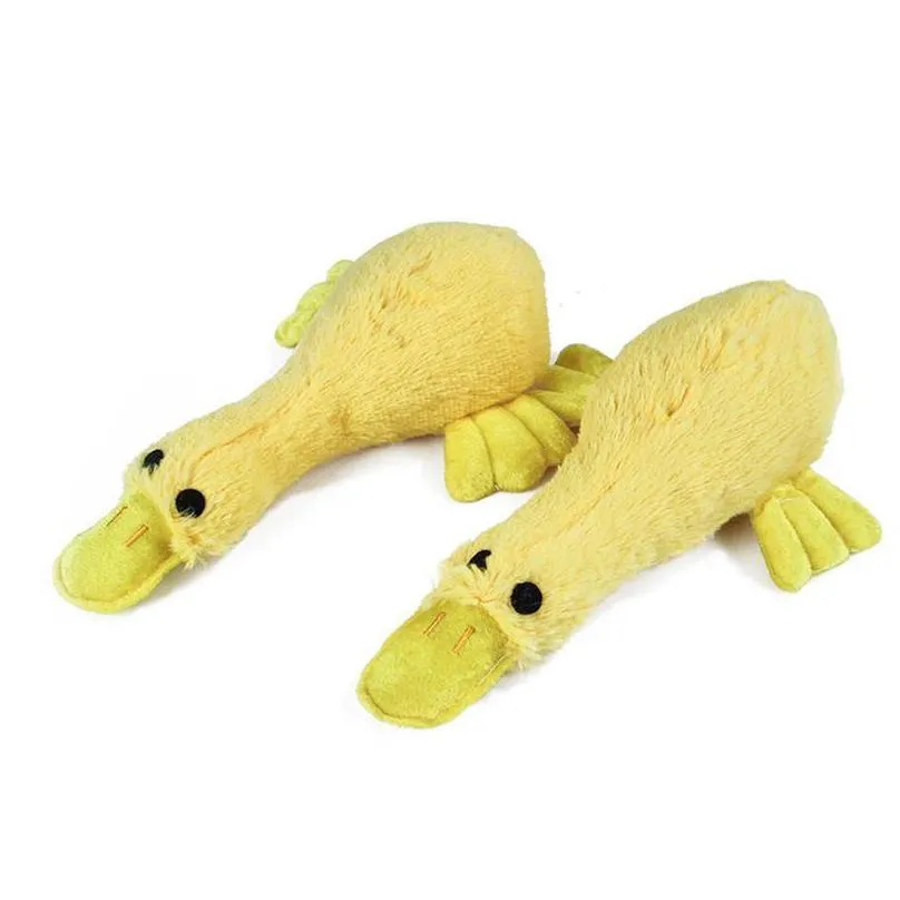  design yellow duck dog toy squeaky toy soft plush dog toys pet supplies sound toys dogs accessories puppy