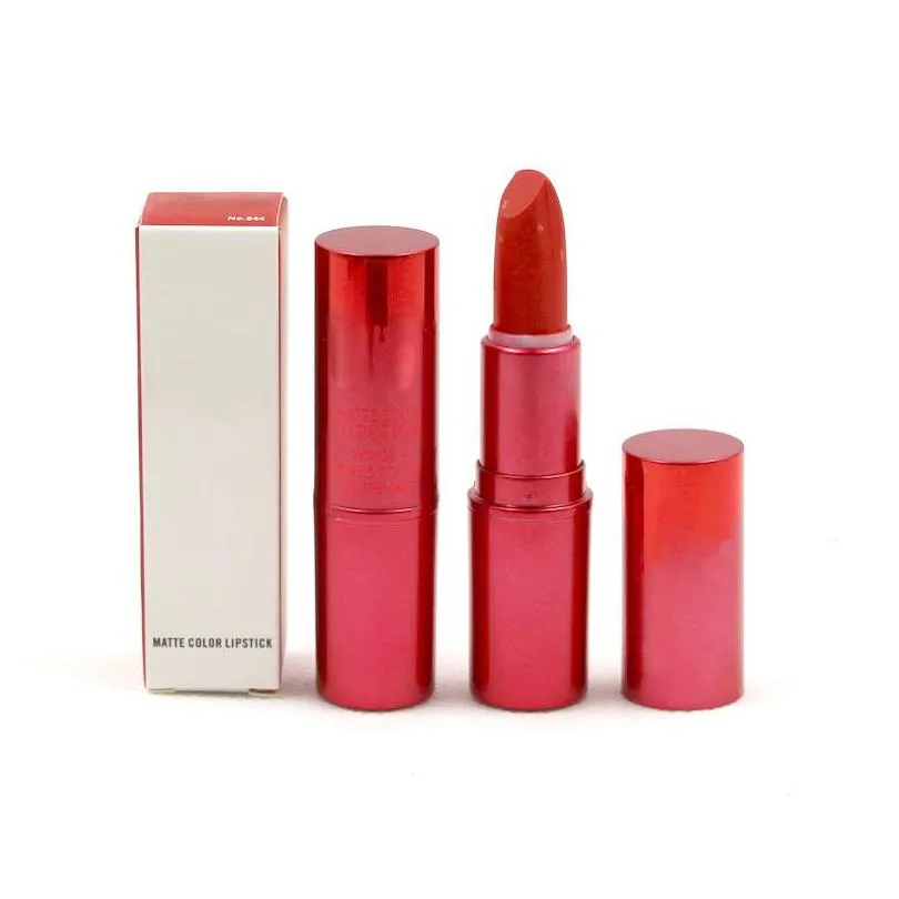 womans red lipstick tube rouge matte lipsticks lipgloss base easy to wear natural velvet makeup lip sticks