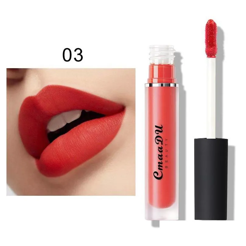cmaadu beauty lip gloss velvet matte lipstick lips brilliant natural makeup matt liquid lipgloss