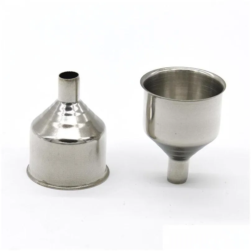stainless steel funnel for hip flasks flask wine pot oil pot wide mouth funnel small size/big size