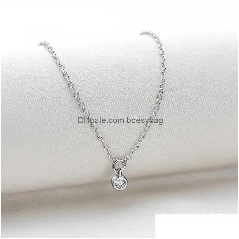 pendant necklaces trendy 925 sterling silver 0.3ct d color moissanite clavicle necklace for women full star diamond giftpendant