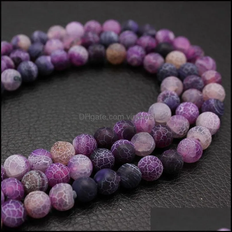 fashion purple agate stone loose beads pick size 4.6.8.10 mm high quality strand bead natural stone charms handmade diy stretch