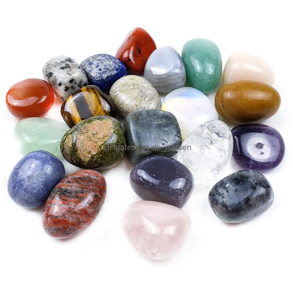 natural quartz stone beads mineral crystals large tumbled stones reiki healing gemstones fish tank home decoration
