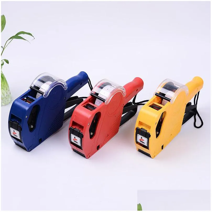 sticker price tag gun machine labeling ink tagging accessories 220mmx130mmx40mm for mx5500 eos 8 digits random bidder