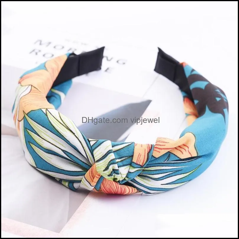 fashion knot striped headbands women shining beading headband for girls solid lovely hoop bezel hair accessories