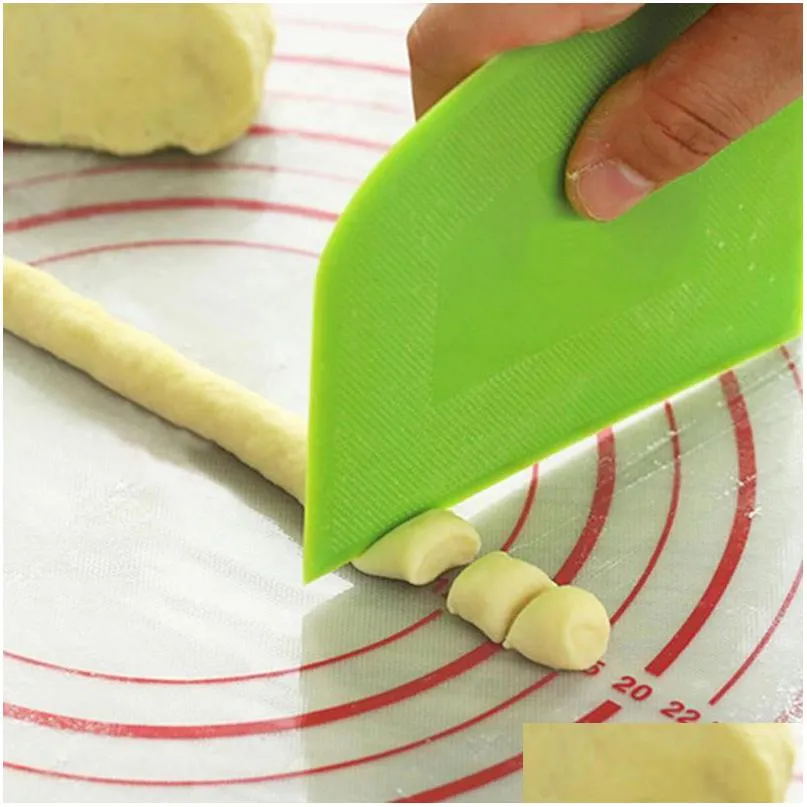 creative cream spatula diy pastry cutters fondant dough scraper cake cutter pastry baking tool kitchen accessories