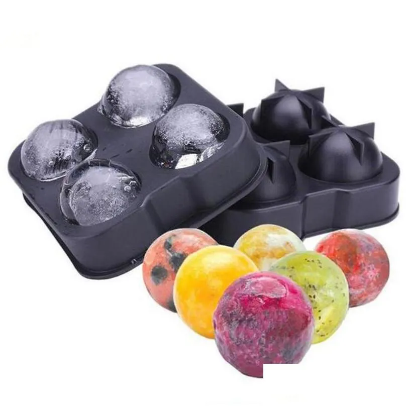 whiskey silicone ice cube ball maker mold mould brick round bar accessiories high quality ice mold kitchen tools