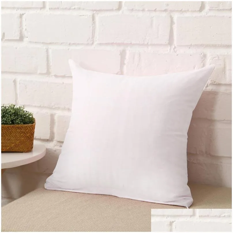 45 x 45cm home sofa throw pillow case solid candy color polyester pillow cover cushion cover pillow case