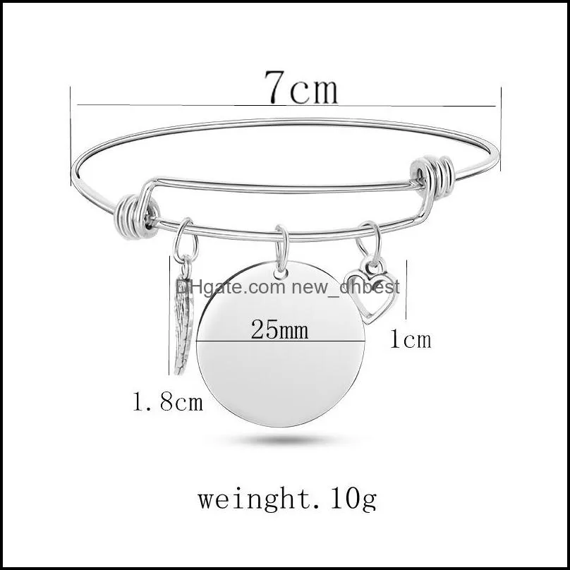 nightmare before christmas bracelets for women men skull round disc charm stainless steel expandable wire bangle fashion jewelry gift